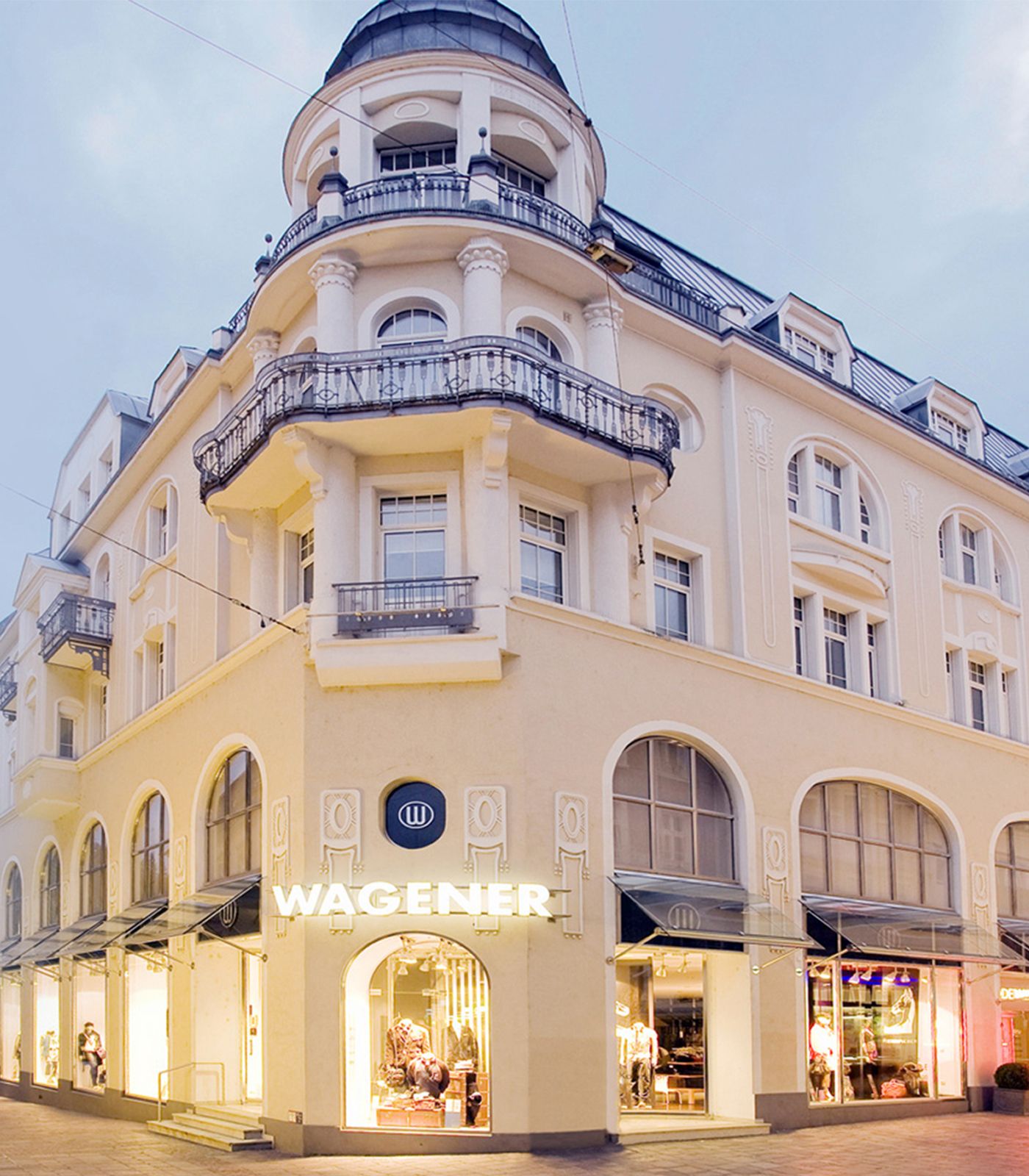 Außenansicht Galerie Wagener