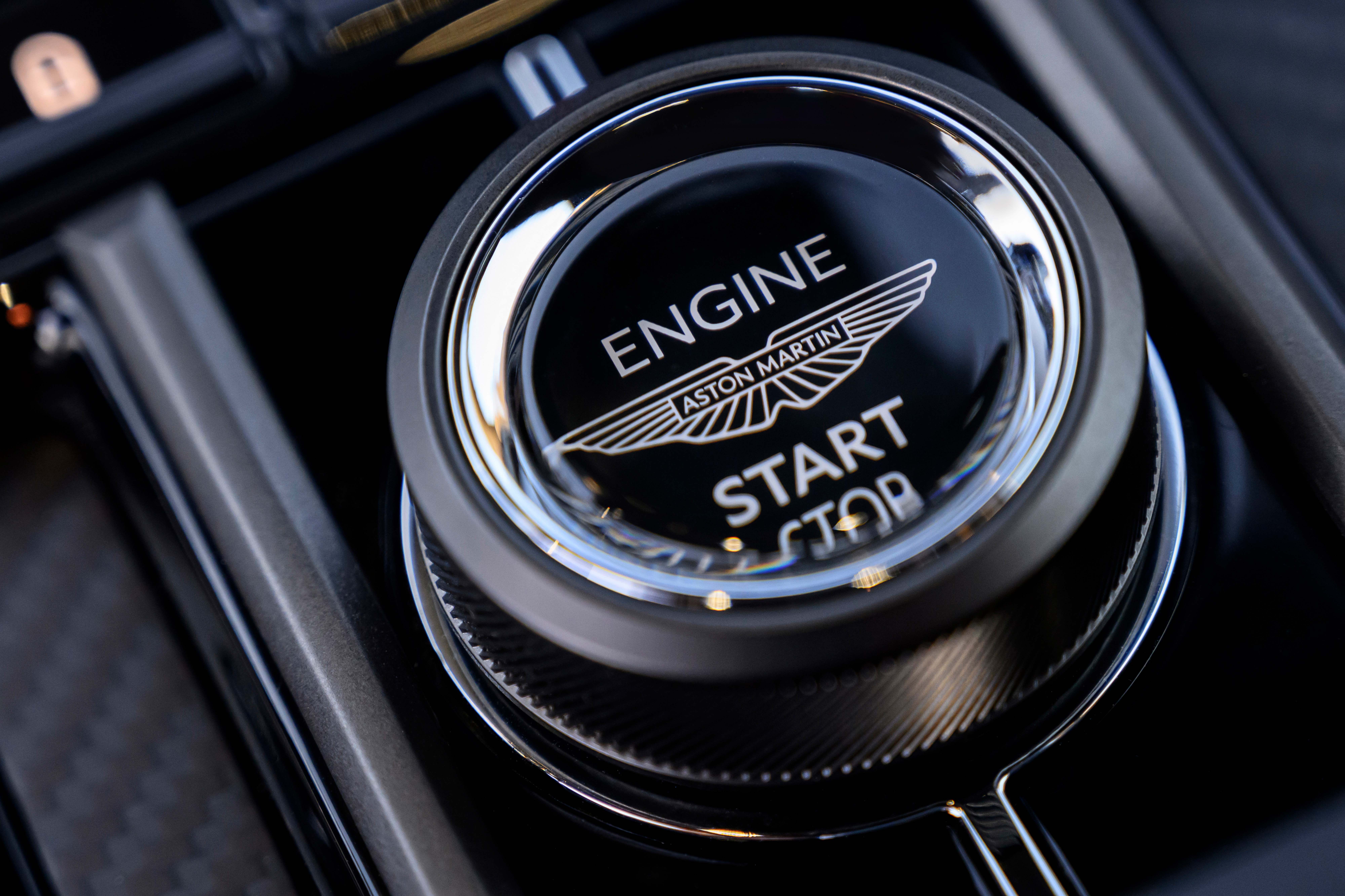 Knopf für Motorstart