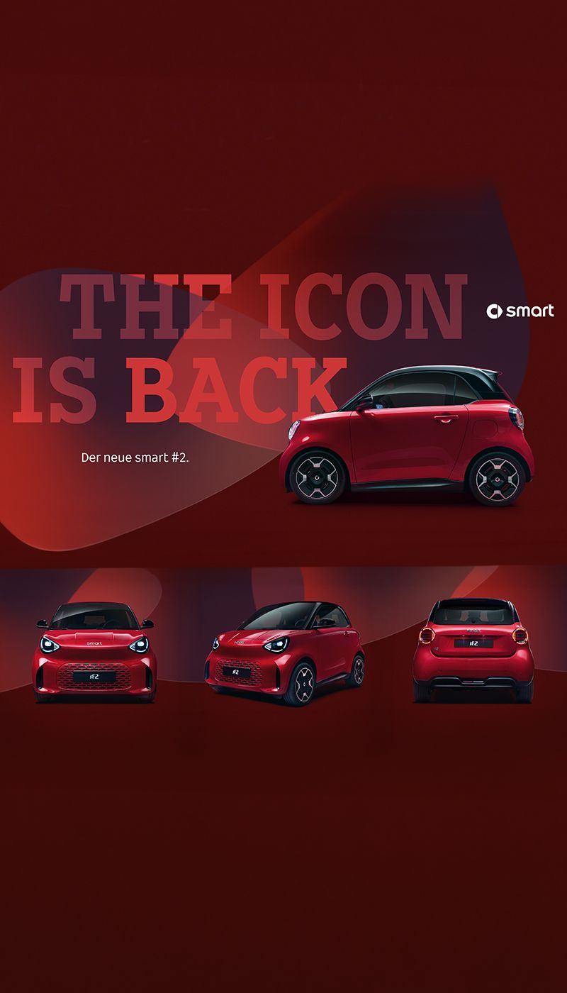 The icon is back - der neue smart #2.